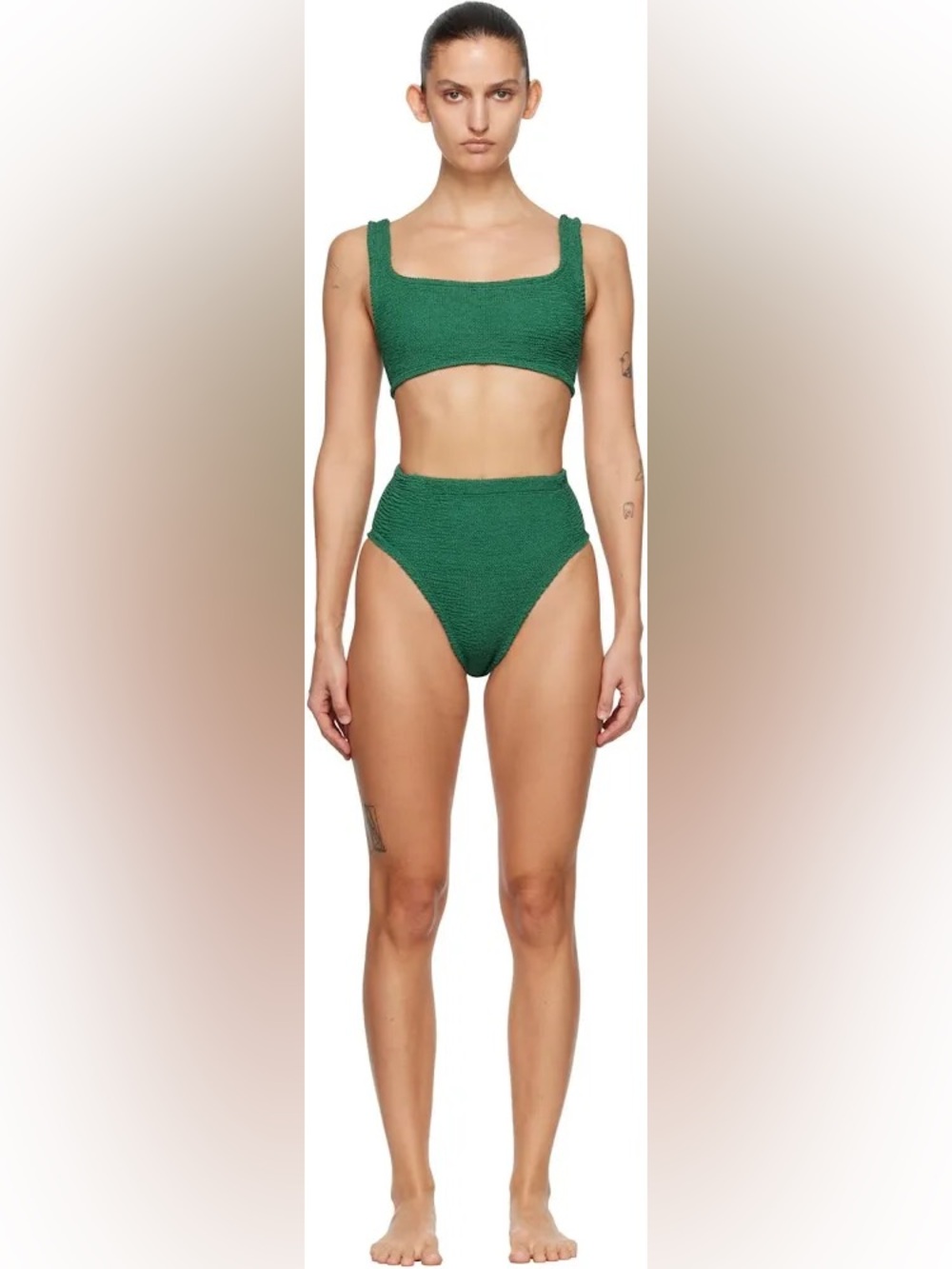 Hunza G Patricia crinkle-effect bikini - Picture 6 of 10